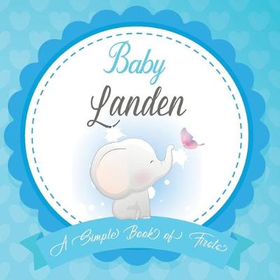 Book cover for Baby Landen A Simple Book of Firsts