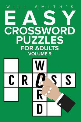 Book cover for Easy Crossword Puzzles For Adults - Volume 9