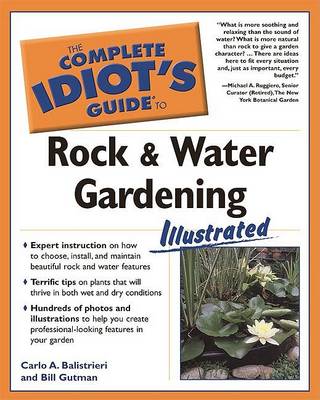 Book cover for The Complete Idiot's Guide to Rock and Water Gardening