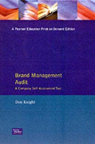 Cover of Brand Management Audit