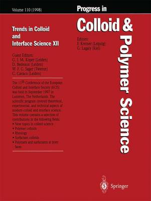 Book cover for Trends in Colloid and Interface Science XII