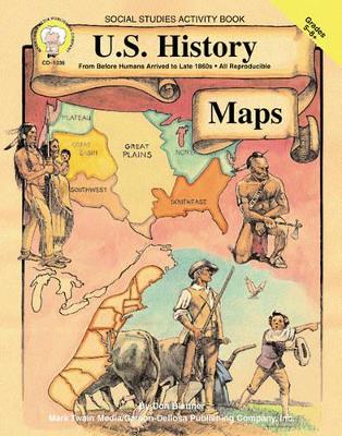 Book cover for U.S. History Maps, Grades 5 - 8