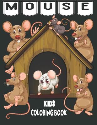 Book cover for Mouse coloring book for kids