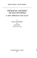 Book cover for The Social Grading of Occupations