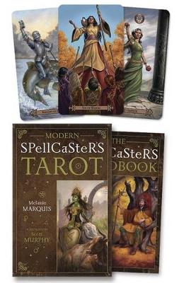 Book cover for Modern Spellcasters Tarot