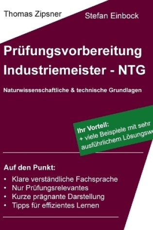 Cover of Industriemeister - Technische und naturwissenschaftliche Grundlagen (NTG)