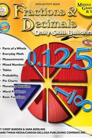 Cover of Fractions & Decimals, Grades 6 - 12