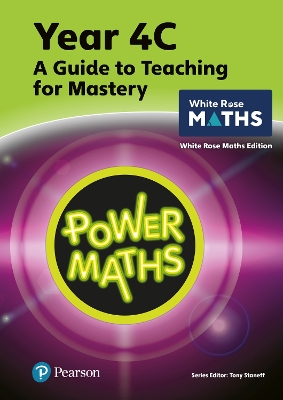 Book cover for Power Maths Teaching Guide 4C - White Rose Maths edition