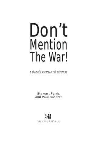Cover of Don't Mention the War!