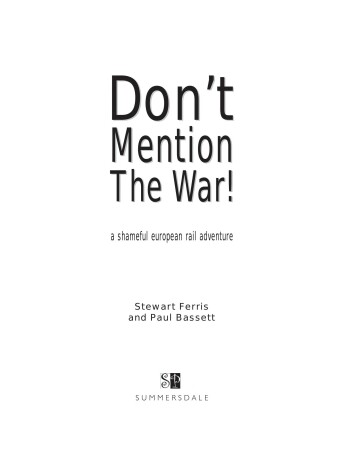 Book cover for Don't Mention the War!