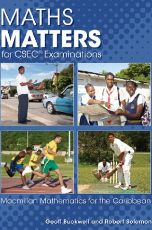 Cover of Maths Matters for CSEC (R) Examinations Student's Book