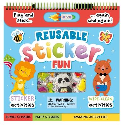 Book cover for Reusable Sticker Fun