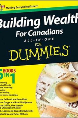 Cover of Building Wealth All-in-One For Canadians For Dummies