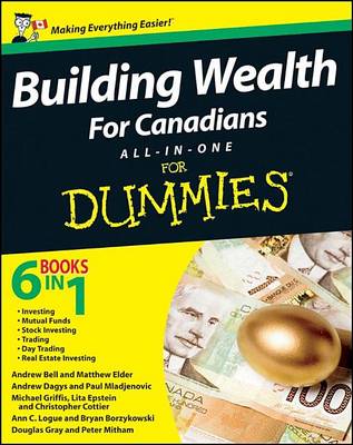 Book cover for Building Wealth All-in-One For Canadians For Dummies
