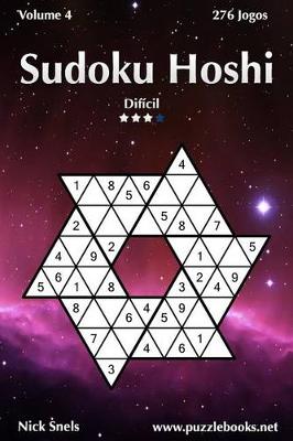 Cover of Sudoku Hoshi - Difícil - Volume 4 - 276 Jogos