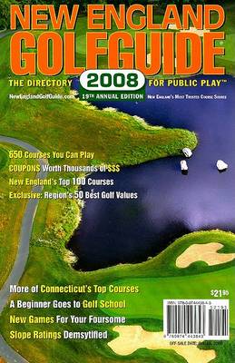 Book cover for New England Golfguide