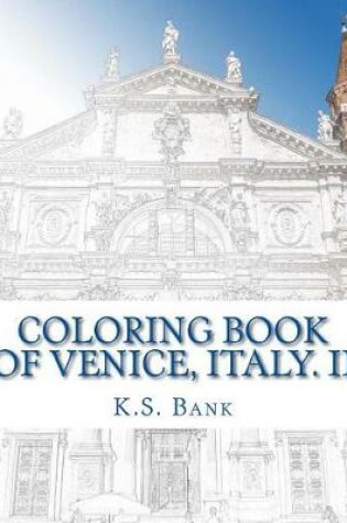 Cover of Coloring Book of Venice, Italy. II