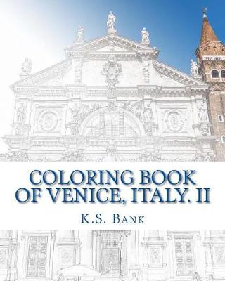 Cover of Coloring Book of Venice, Italy. II