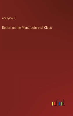 Book cover for Report on the Manufacture of Class