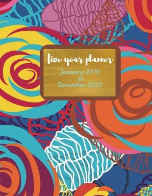 Book cover for 2019 - 2023 Zeva Five Year Planner
