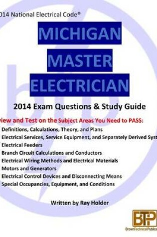 Cover of Michigan 2014 Master Electrician Study Guide