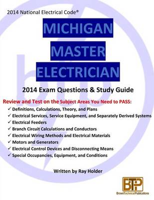 Book cover for Michigan 2014 Master Electrician Study Guide