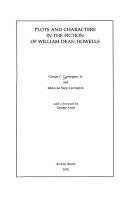 Book cover for Plots and Characters in the Fiction of William Dean Howells