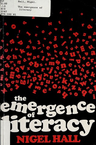 Cover of Emergence of Literacy