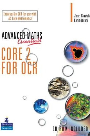 Cover of A Level Maths Essentials Core 2 for OCR Book and CD-ROM