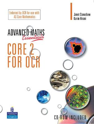 Book cover for A Level Maths Essentials Core 2 for OCR Book and CD-ROM