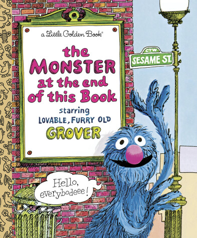 Book cover for The Monster at the End of This Book (Sesame Street)