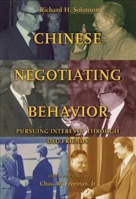 Book cover for Chinese Negotiating Behavior