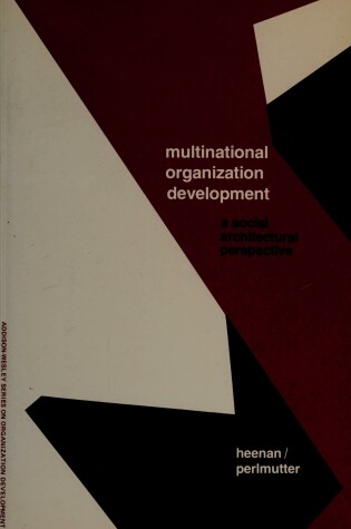 Cover of Multinational Organization Development