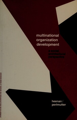 Book cover for Multinational Organization Development