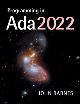 Book cover for Programming in Ada 2022
