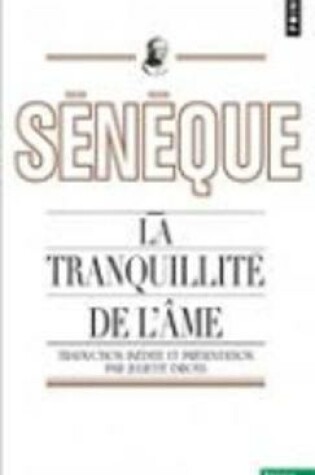 Cover of La tranquillite de l'ame