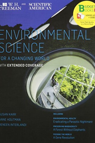 Cover of Scientific American Environmental Science Expanded (Loose Leaf)