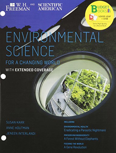 Book cover for Scientific American Environmental Science Expanded (Loose Leaf)