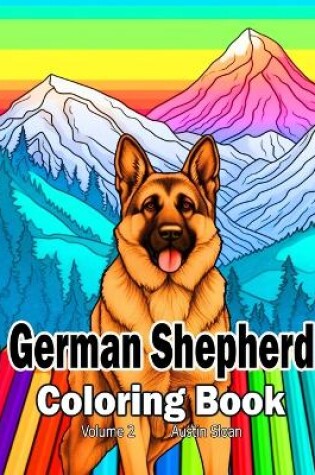 Cover of German Shepherd Coloring Book