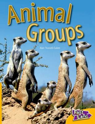 Book cover for Animal Groups Fast Lane Yellow Non-Fiction