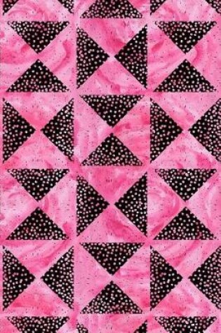 Cover of Journal Notebook Triangles With Dots Pattern 7