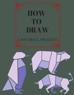 Book cover for HOW TO DRAW Sketchbook