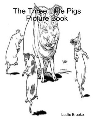 Book cover for The Three Little Pigs Picture Book