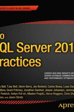 Cover of Pro SQL Server 2012 Practices