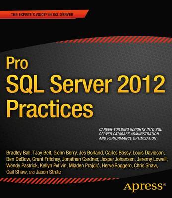 Book cover for Pro SQL Server 2012 Practices