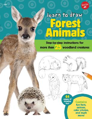 Book cover for Learn to Draw Forest Animals