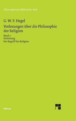 Book cover for Vorlesungen Uber Die Philosophie Der Religion. Teil 1