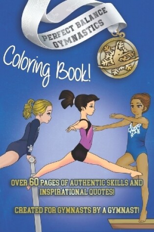 Cover of Perfect Balance Gymnastics Coloring Book