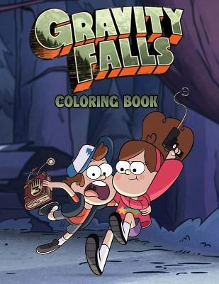 Book cover for Gravity Falls Coloring Book