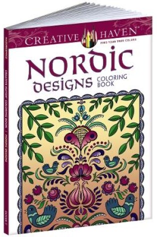 Cover of Creative Haven Nordic Designs Collection Coloring Book